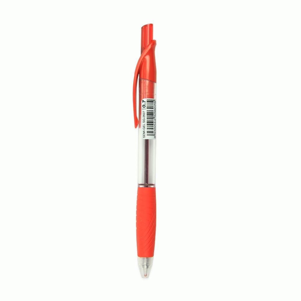 Bút semi gel Hồng Hà 0.7 mm thân trong