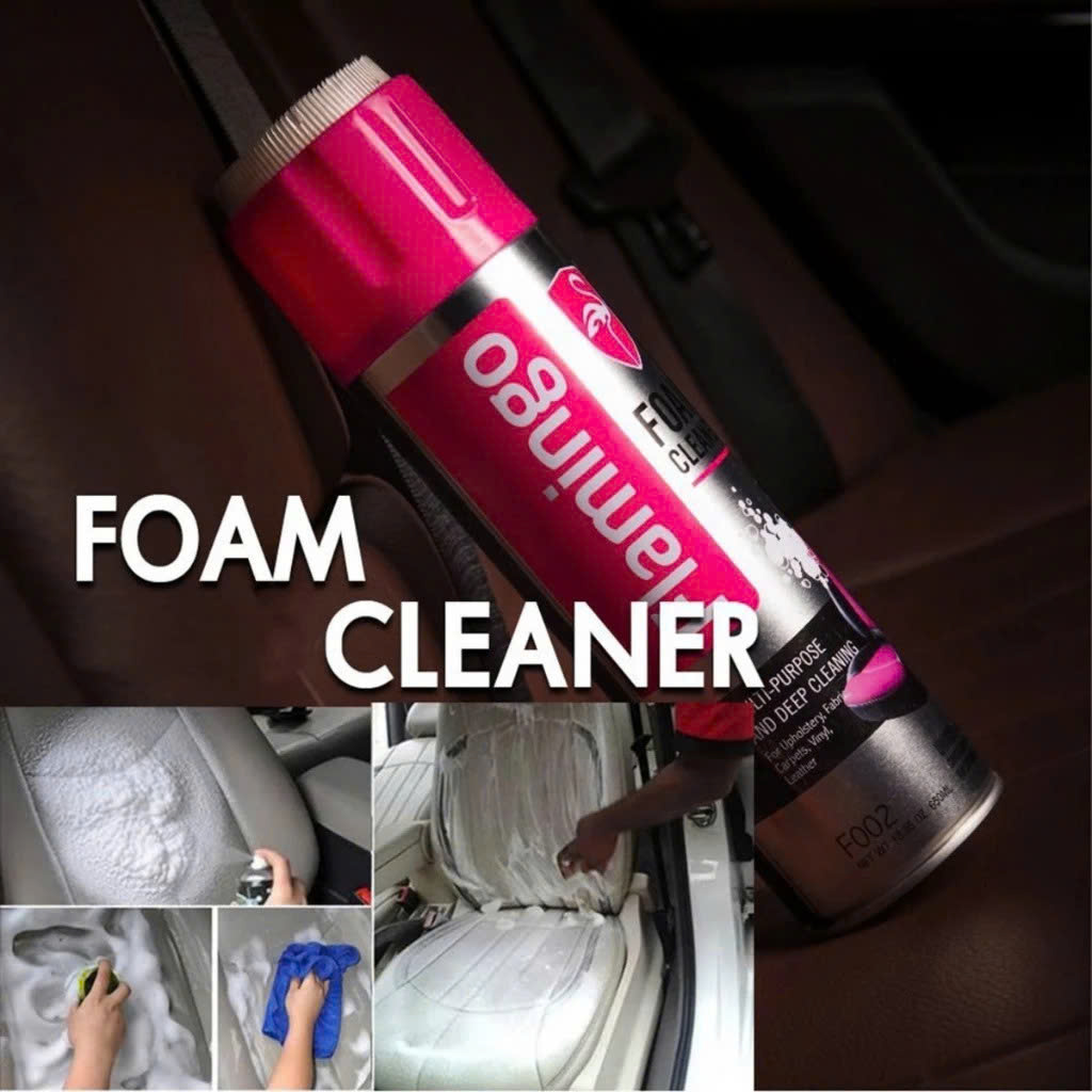 Bình Xịt Vệ Sinh Ghế Da Ô Tô - Đồ Da Flamingo 650ml