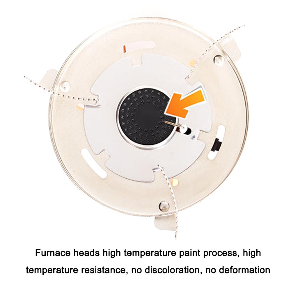 Outdoor Camping Metal Stoves Portable Picnic Barbecue Furnace Windproof Integrated Outdoor Cooking Accessory