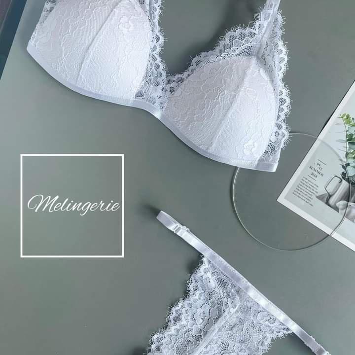 Bra thiết kế sexy Bộ đồ lót ren bralette màu đỏ dây tăng đơ điều chỉnh hàng ren cao cấp