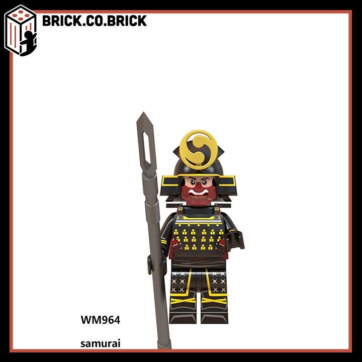 Xếp hình Lắp ráp minifig Nhân vật Chiến binh Samurai William trong Tựa Game Nioh WM6090