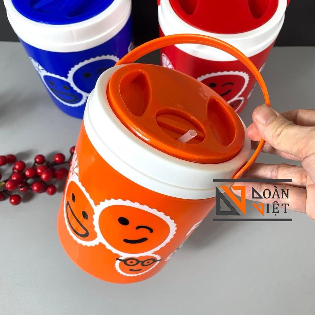 BÌNH GIỮ NHIỆT 1,5 lit . Nhựa PP ,PU nguyên sinh- Không đọng sương bên ngoài bình , giữ nhiệt lâu. Hàng Việt Nam