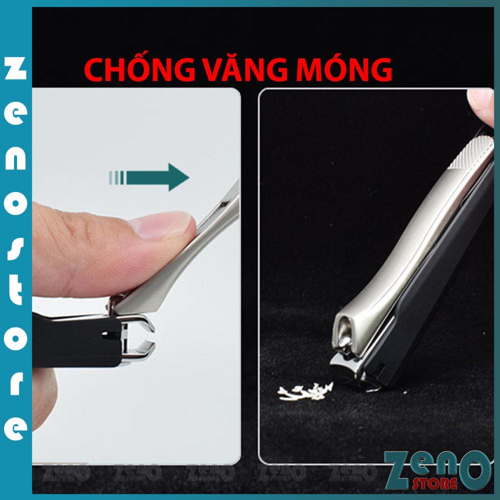 Bộ bấm móng tay 3 món công nghệ chống văng, bộ dụng cụ làm móng cao cấp