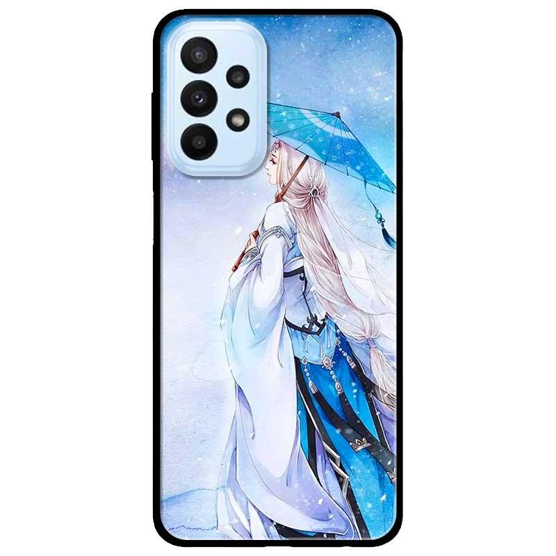 Ốp lưng dành cho Samsung A23 4G - A53 5G - A73 5G - Cô Gái Cầm Dù