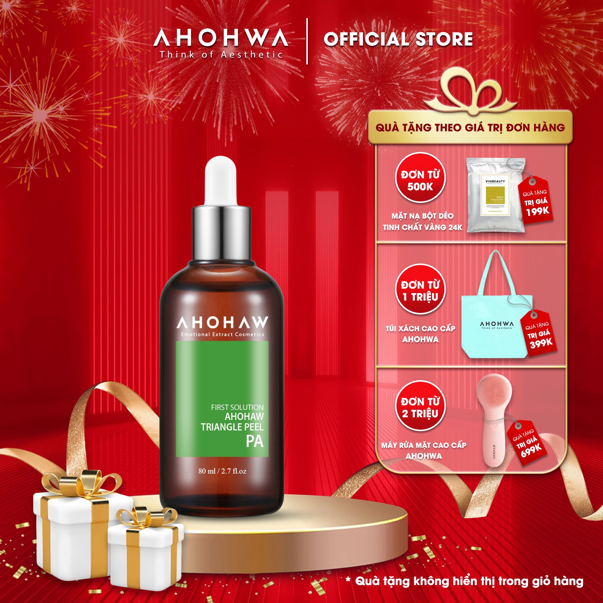 Peel Da Khô, Lão Hóa Ahohaw Triangle Peel PA ( 80ml ) - Hàng Chính Hãng