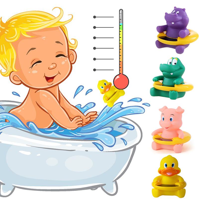 Mua 2in1 Showering Water Thermometer Cute Cartoon Figure for Baby Infant