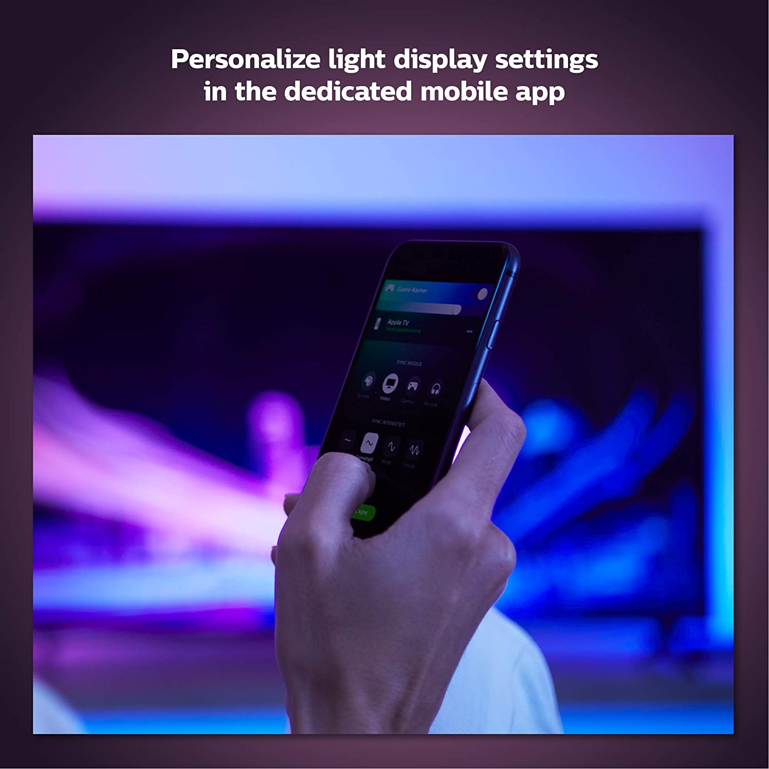 Philips Hue Play HDMI Sync Box –  Thiết bị đồng bộ âm thanh, ánh sáng với TV - Hàng Nhập Khẩu