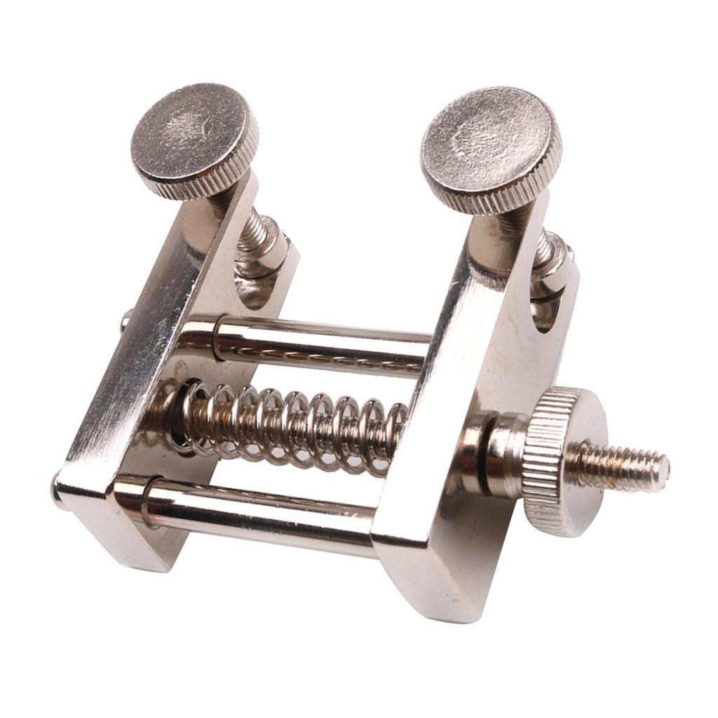 Sunnimix Bền Viền Hợp Kim Nứt Kẹp Bạc Cho Viola Vĩ Cầm Sửa Chữa Công Cụ Bảo Trì