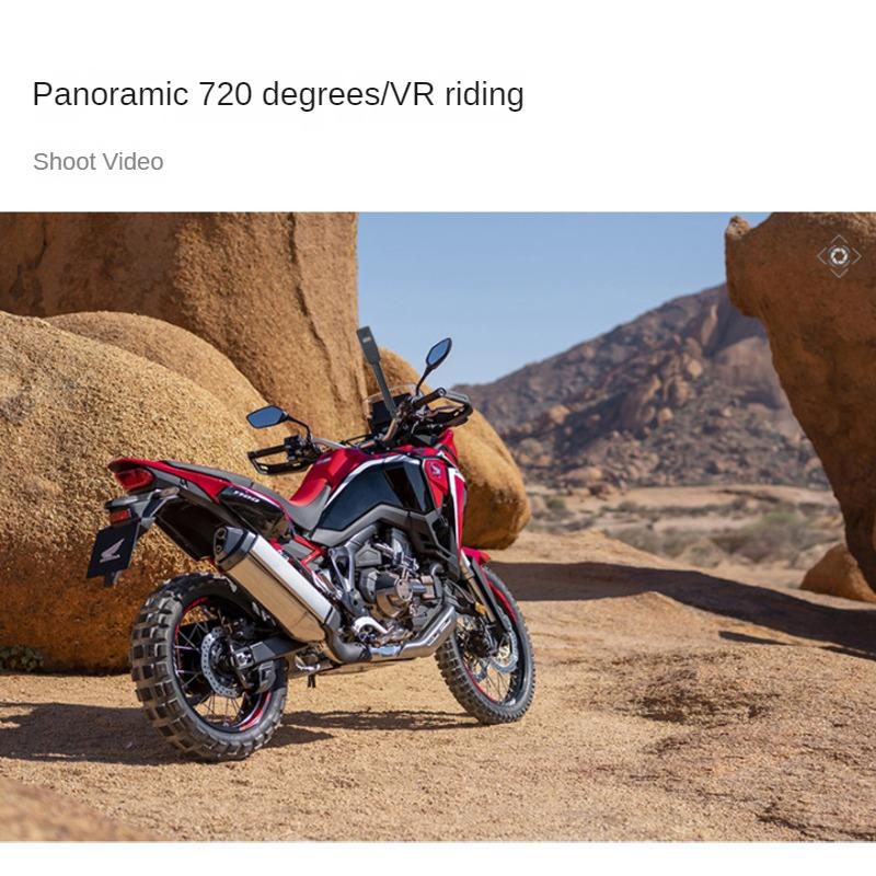 Ijoyera3S 4K Sports 720 Trang trí VR Camera 360 độ 720 Máy ảnh toàn cảnh 5G Ràn chuyển vùng ngoài trời và Màu sắc trang trí điện: Bộ xe