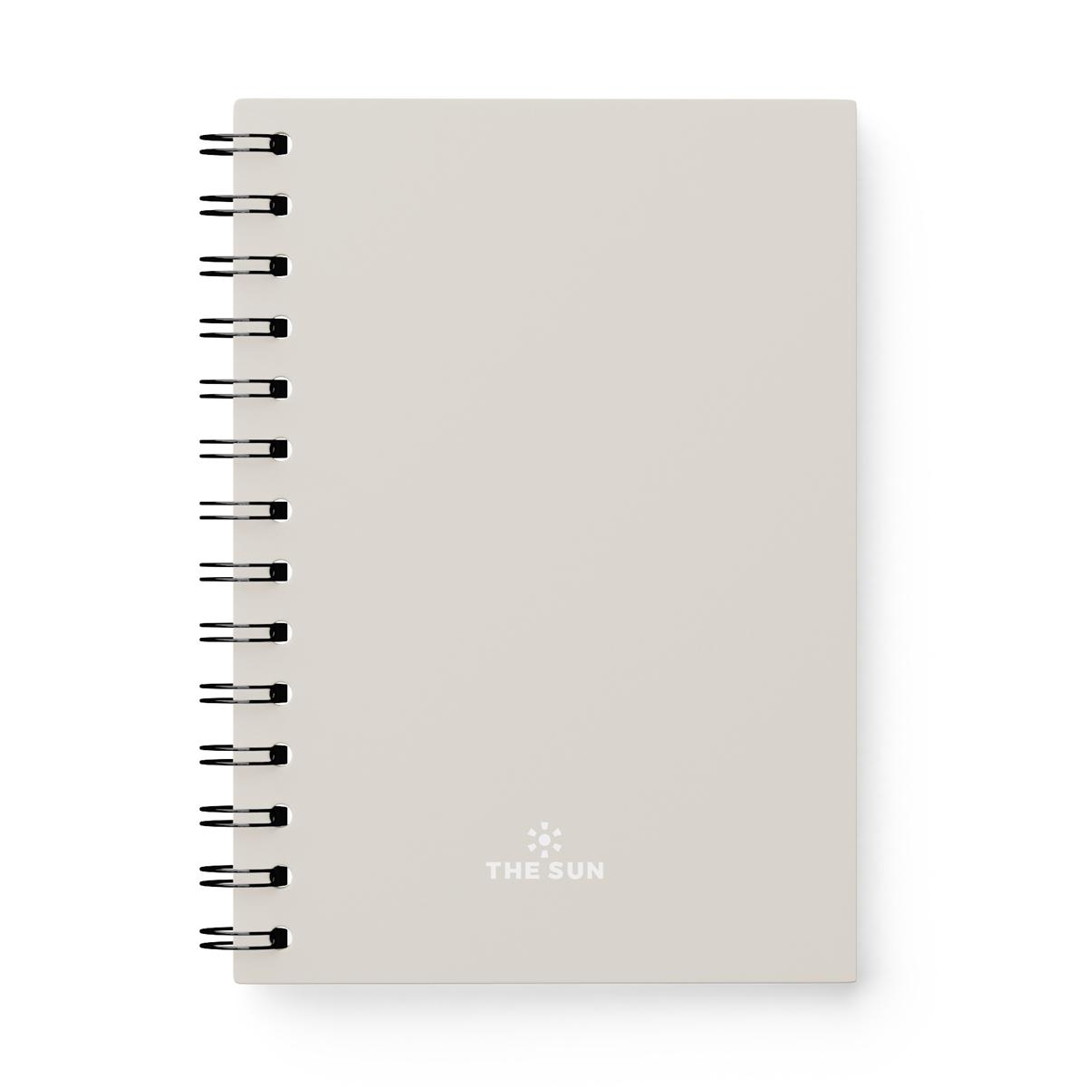 Sổ Lò Xo Bìa Cứng Minimalist A5 - Kẻ Ngang - 160 Trang 80gsm - The Sun 02