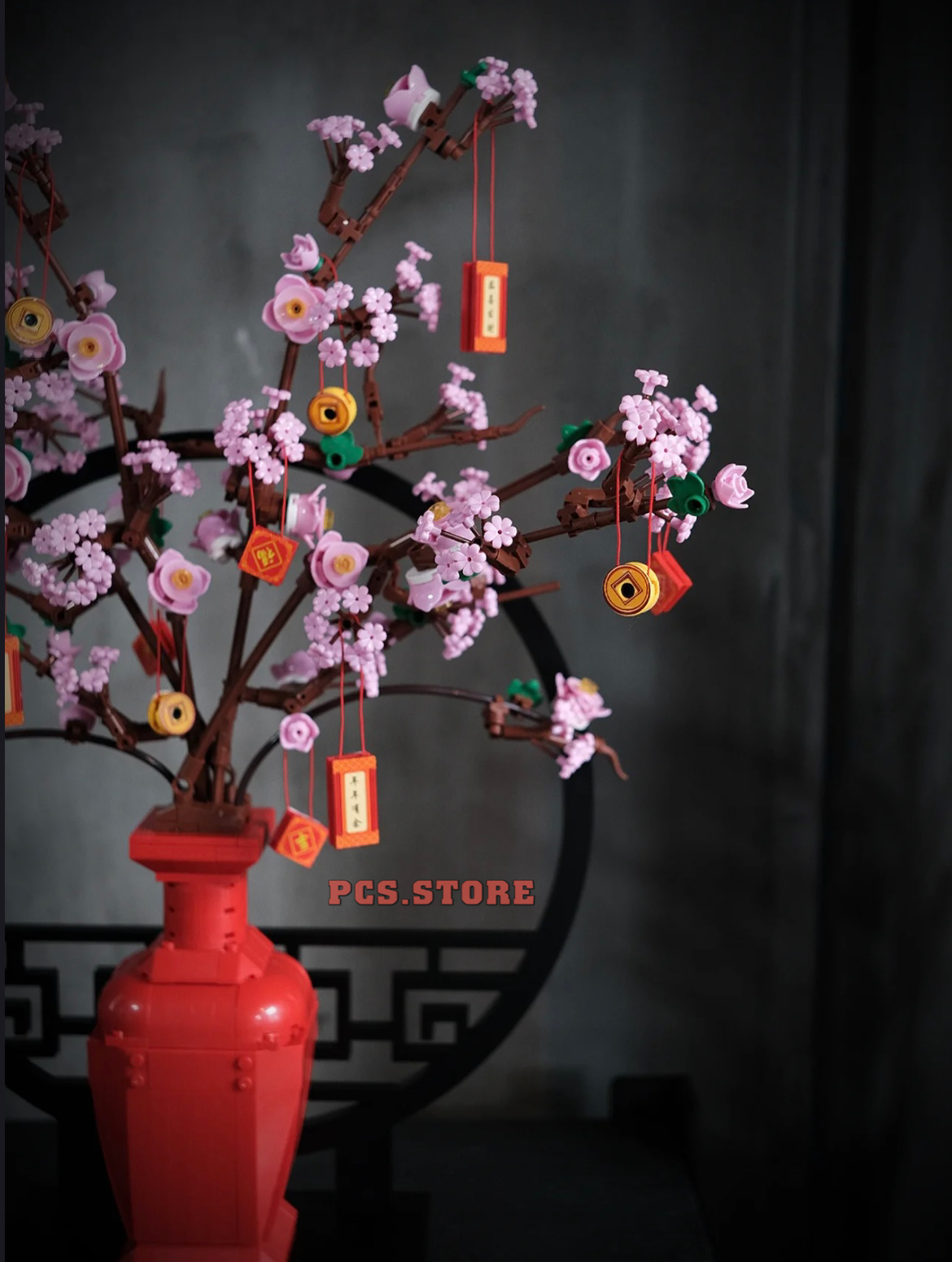 Đồ Chơi Lắp Ráp Mô Hình Cây Đào Tết Tài Lộc 2023 - PCS STORE