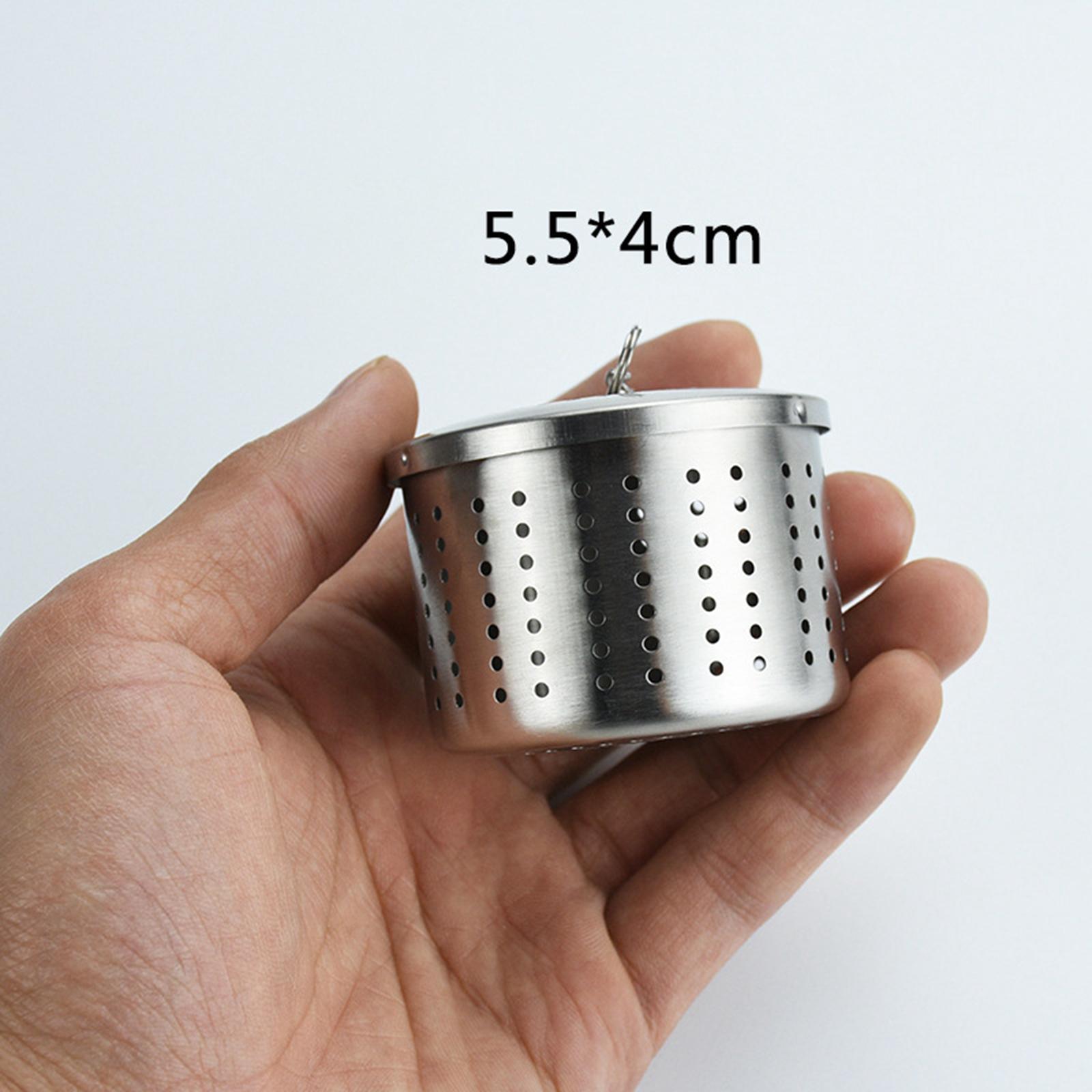 Stainless Steel Loose Leaf Tea Infuser Filter for Kitchen Restaurant Tools