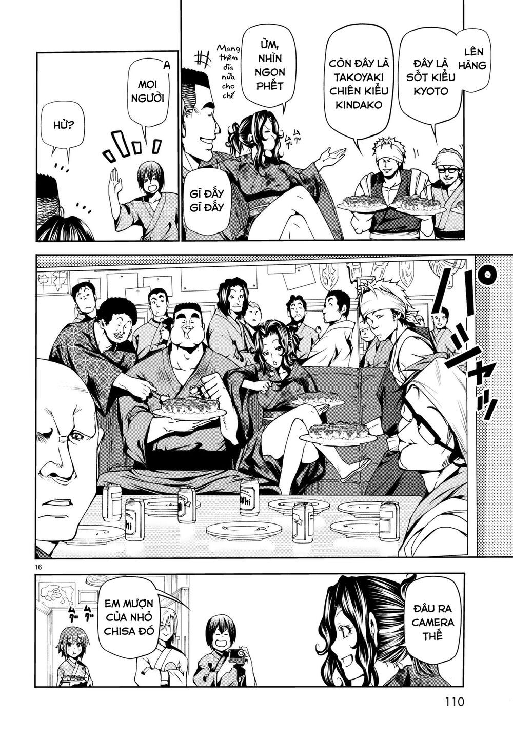 cô gái thích lặn - grand blue chapter 46 16