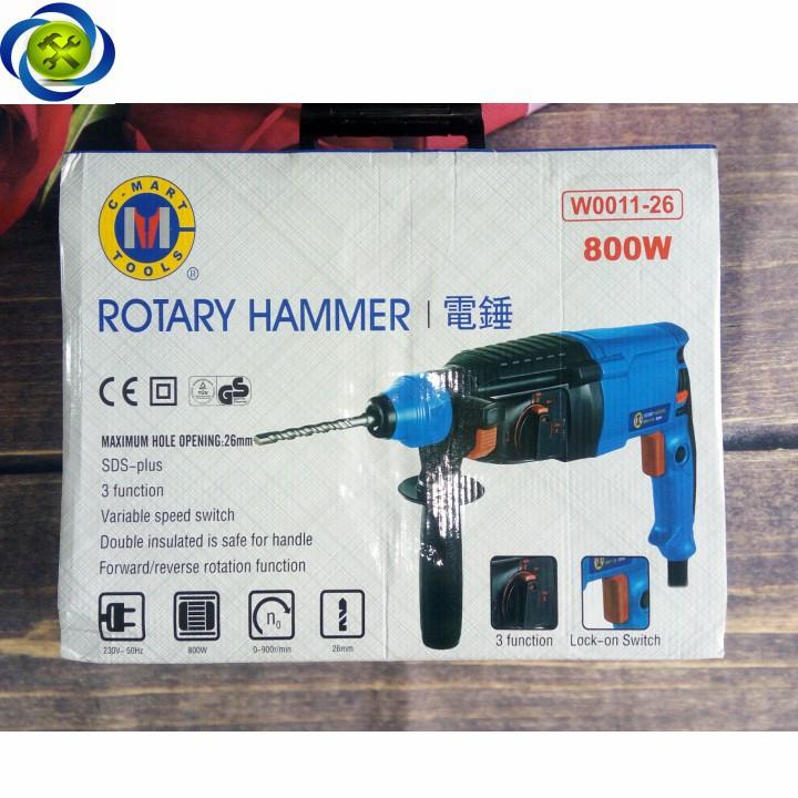 Máy khoan bê tông C-MART W0011-26 800W