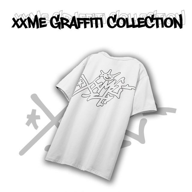 Áo thun XXME Line Icon Graffiti - BLACK / WHITE / BRICK / GREEN