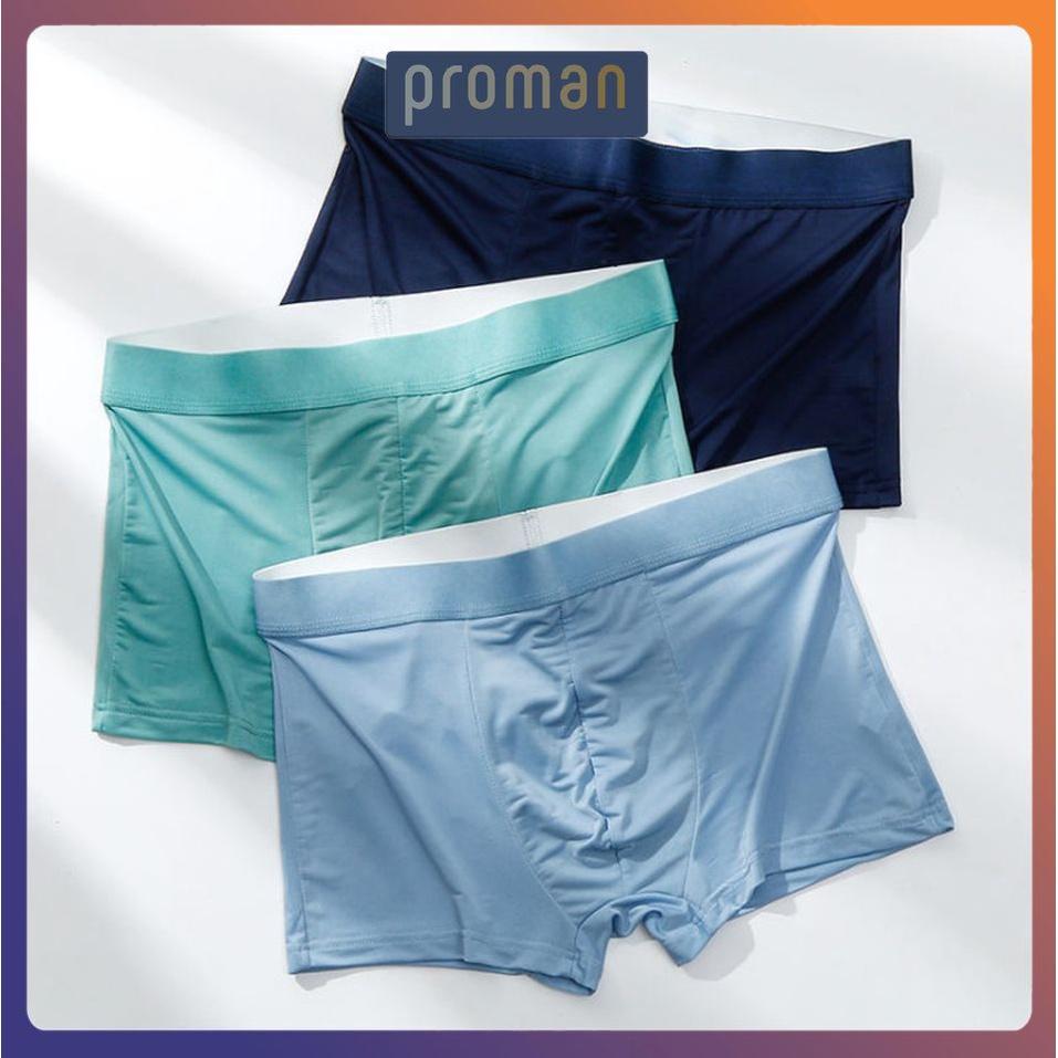 Quần lót nam boxer cao cấp Cotton, Quần sịp nam cotton boxer BINKIN co giãn 4 chiều hàng xuất khẩu SD09 SL02 - PROMAN