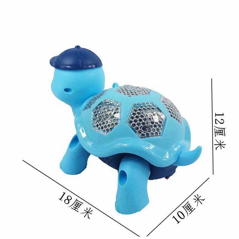 Đồ chơi rùa pin chạy pin, nhạc, đèn