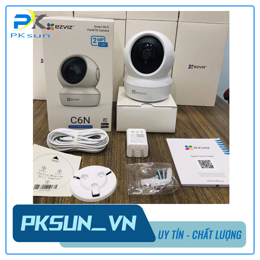 Camera IP Wifi Trong Nhà EZVIZ C6N 1080p - Hàng Chính Hãng