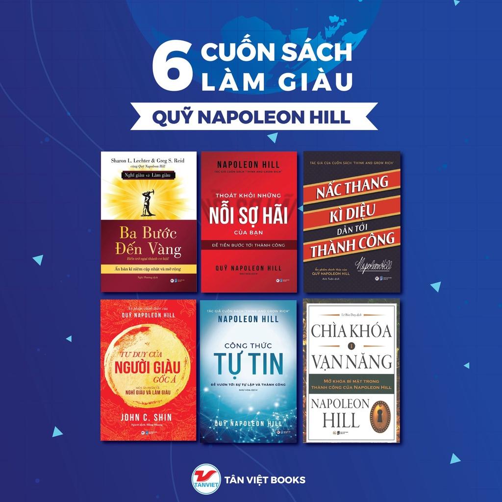 Combo 6 Cuốn Sách Làm Giàu Quỹ Napoleon Hill - Bàn Quyền