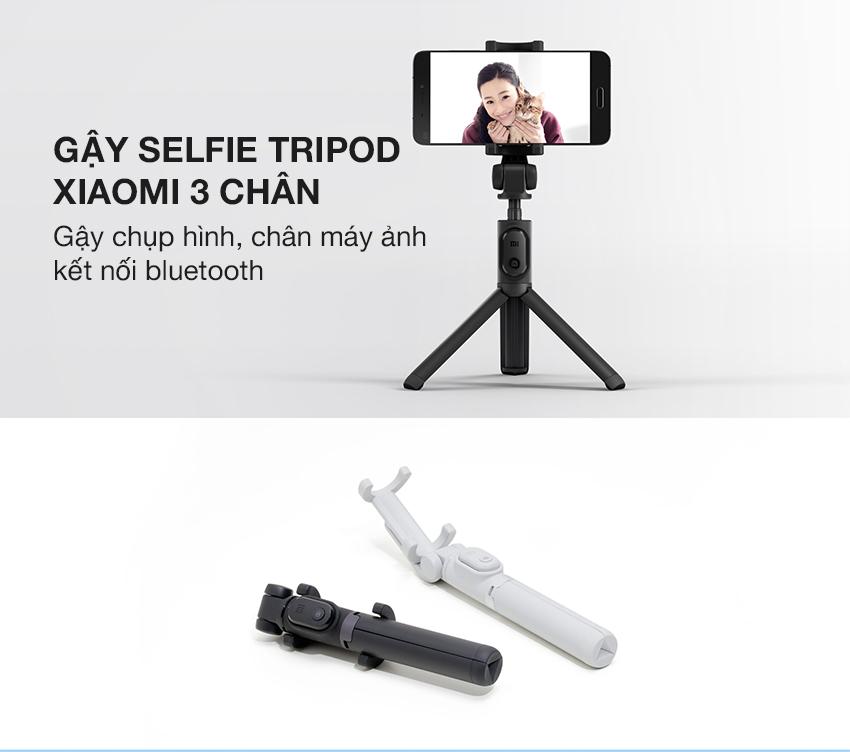 Gậy Selfie 3 Chân Xiaomi Stick Tripod - Hàng chính hãng