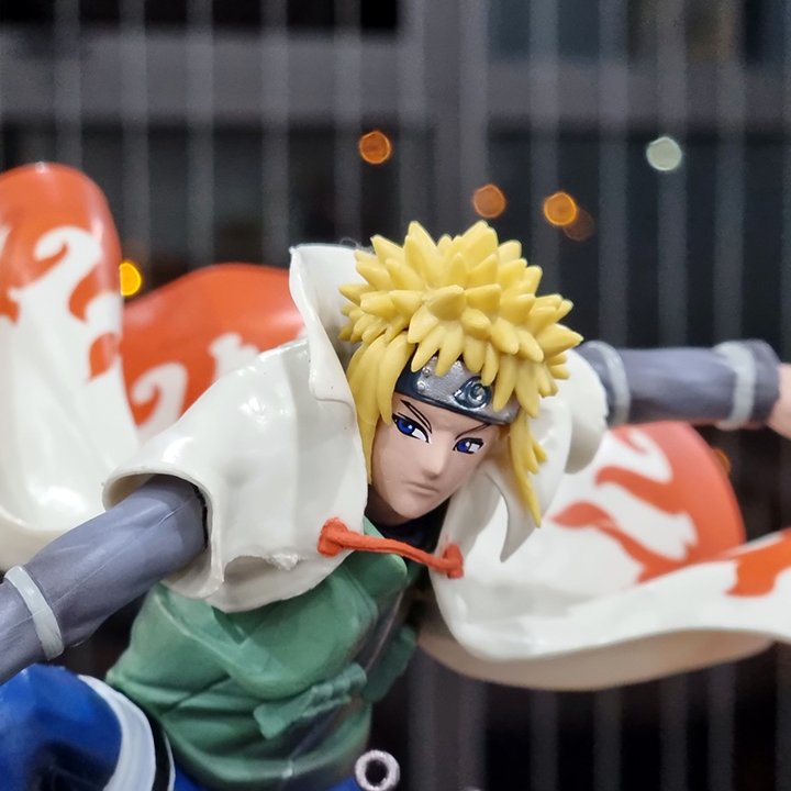 Mô Hình Minato Hokage Đệ Tứ - Và 5 Thanh Phi Lôi Thần Thuật. Đồ Chơi Mô Hình Naruto