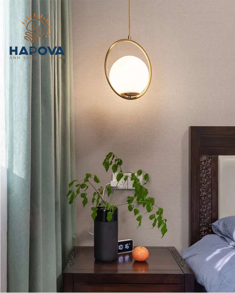 Đèn thả trang trí phòng khách phòng ngủ Decor HAPOVA DUMIS 5009