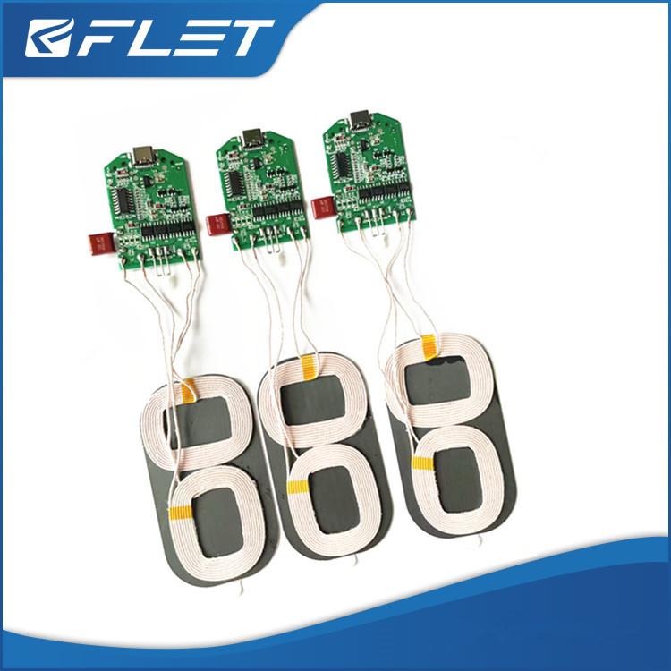 Đảm Bảo Chất Lượng Mới 15W Dual Cuộn Dây Sạc Không Dây Mô Đun Bo Mạch Chủ PCBA Đa Năng Xe Gia Đình Thiết Bị Sạc Không Dây