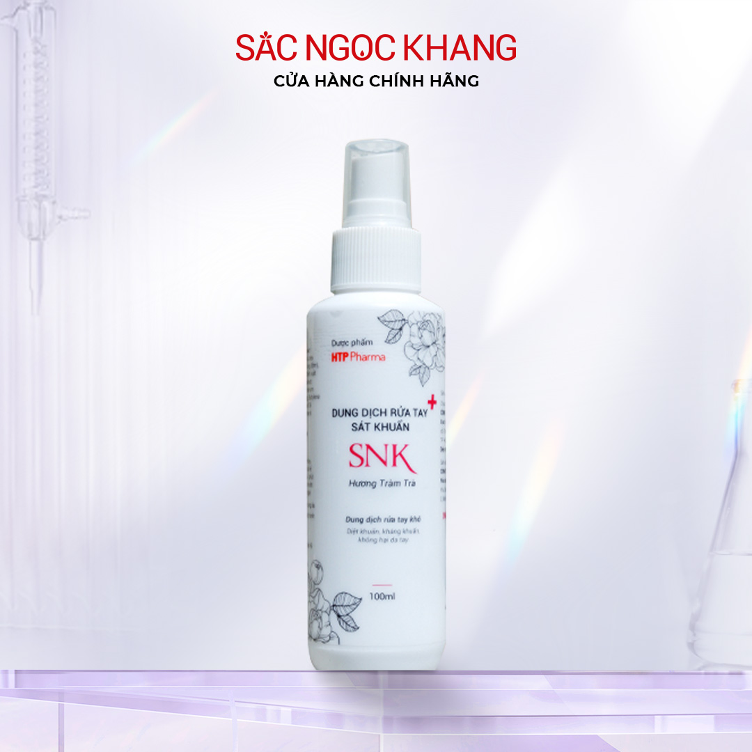 Dung dịch rửa tay sát khuẩn SNK 100ml hương tràm trà