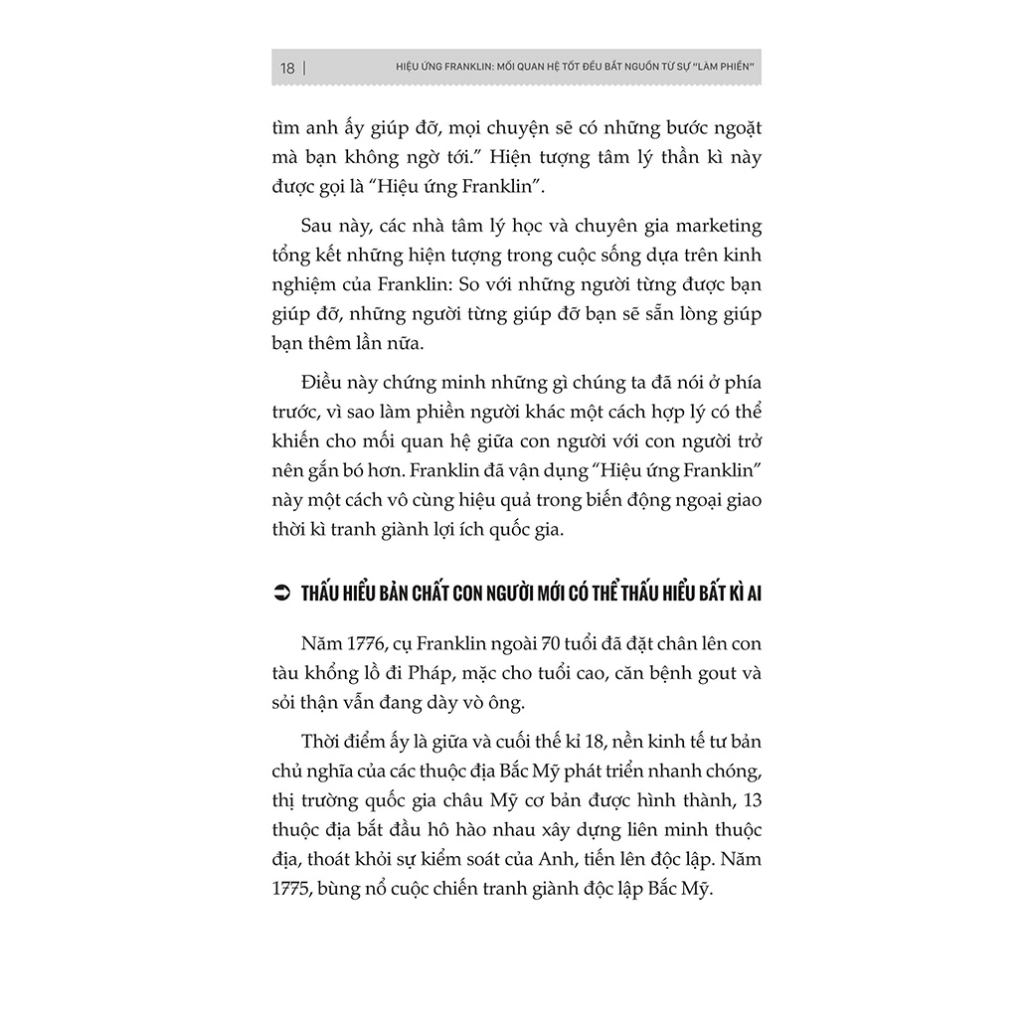 Hình ảnh Sách - Hiệu ứng Franklin: Mối quan hệ tốt đều bắt nguồn tự sự "làm phiền" - MCBooks
