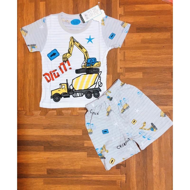 Bộ Cộc Tay Sợi Tre cho bé gái