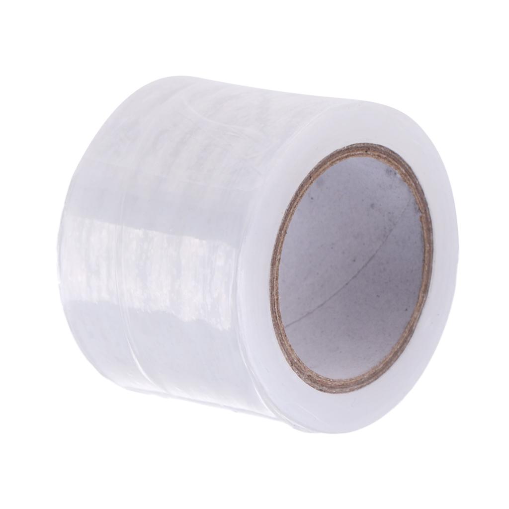 Anti Slip Stretchy Absorb Sweat Tennis/Badminton/Pickleball/Fishing Pole Wraps Keel Grips Hand Glue - Transparent