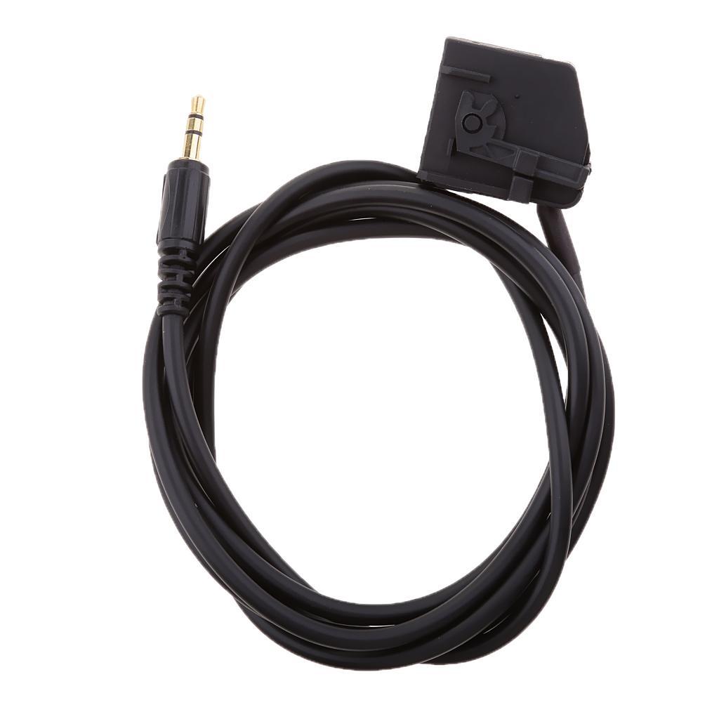 Car 3.5mm Male AUX Audio  Interface Adapter Cable for  W209 W211 W461
