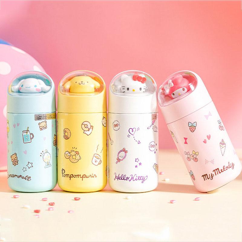 Sáng Tạo Dễ Thương Búp Bê Nhỏ Giữ Nhiệt Thép Không Gỉ Hoạt Hình Dễ Thương Trẻ Em Bình Giữ Nhiệt Thể Thao Bình Inox Giữ Nhiệt