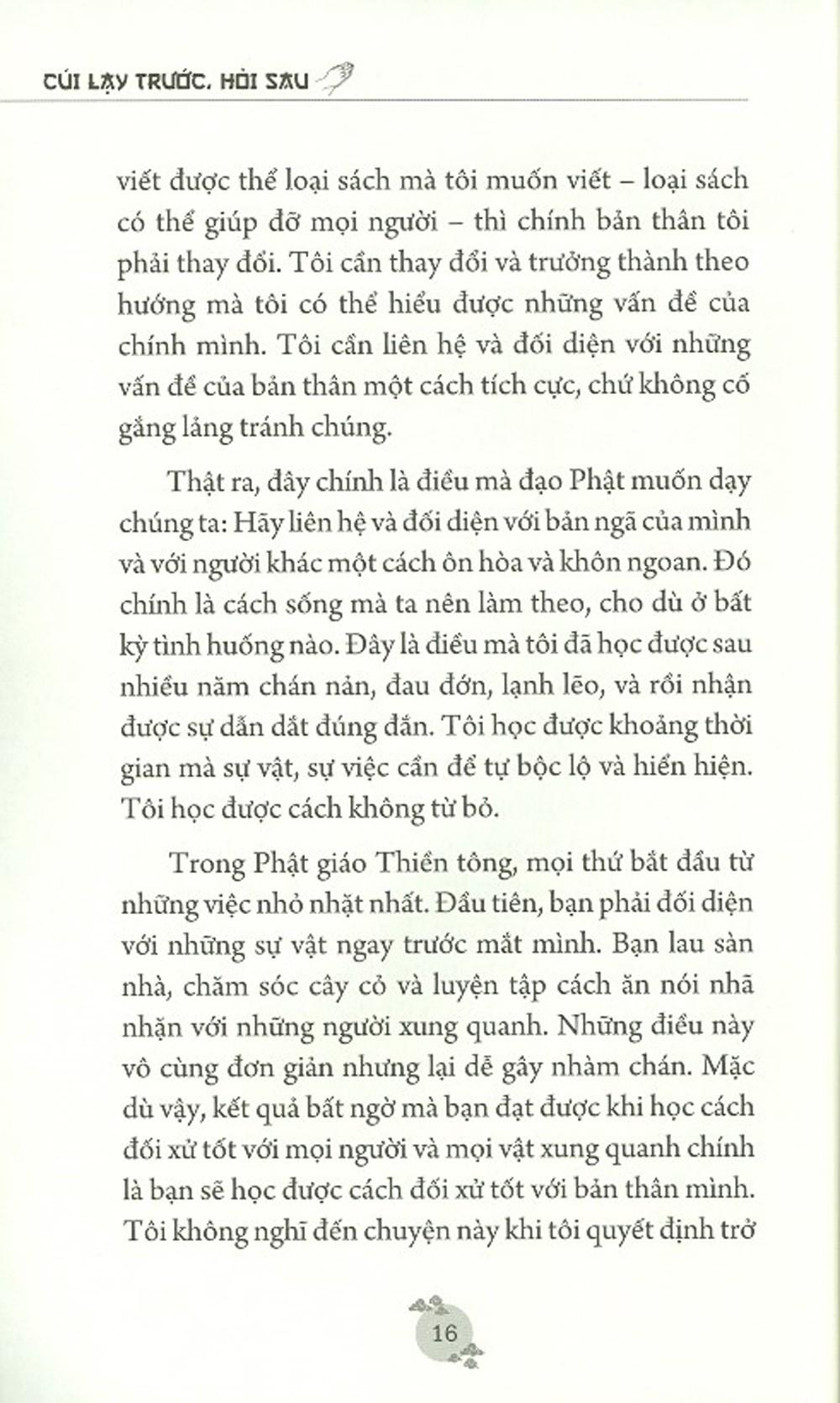 Cúi Lạy Trước Hỏi Sau