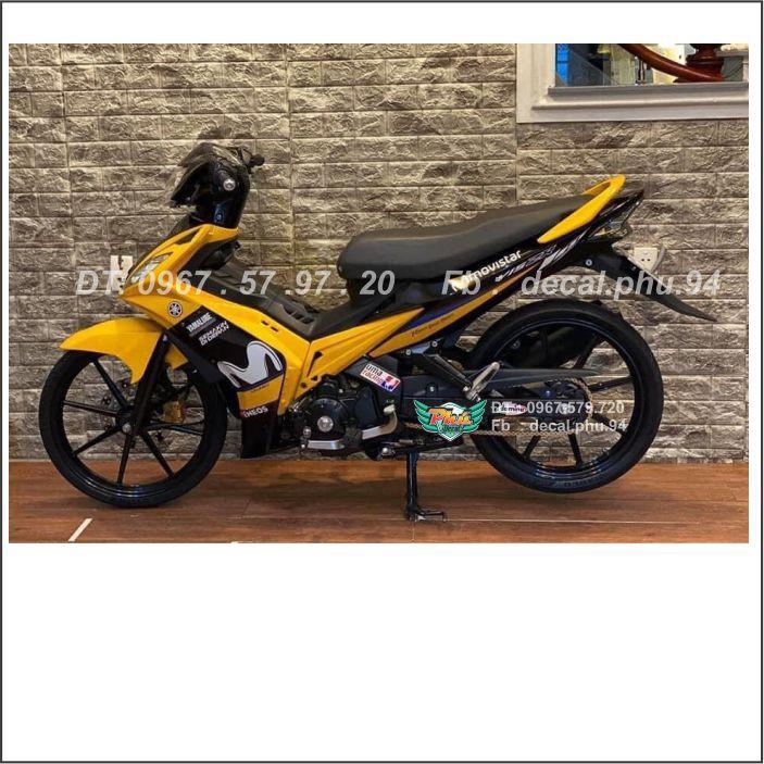 Tem Rời Exciter 2006-2010 Movistar vàng đen