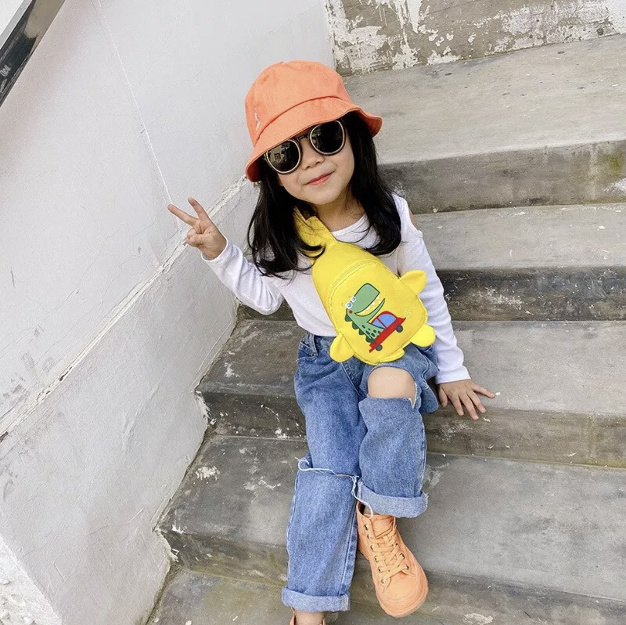 TÚI BAO TỬ DỌC VẢI DÙ COOL NGẦU CHO CÁC BÉ