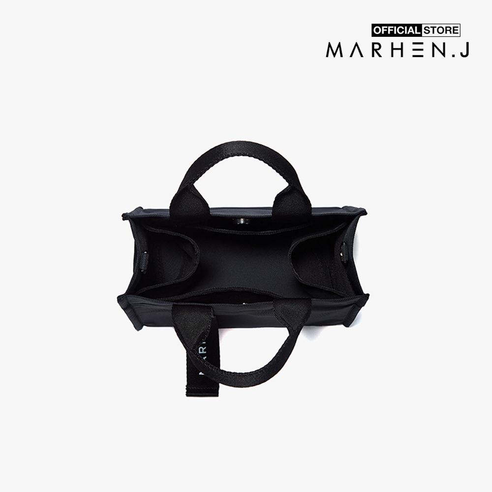 Marhen.J - Túi đeo vai chữ nhật vải bố New Rico Mini MJ21AECRCM-BK