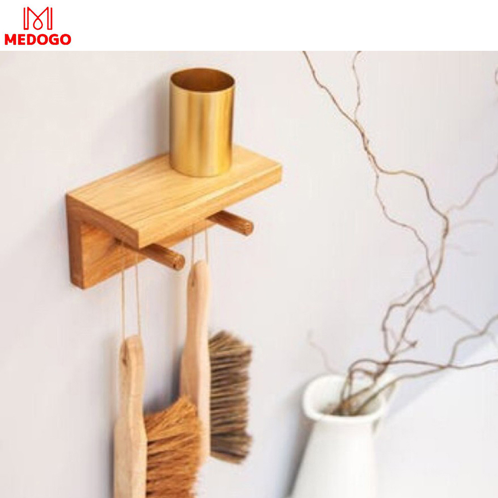 Móc gỗ có G treo quần áo, khăn, đồ lưu niêm,Móc Gỗ Treo Tường Megogo