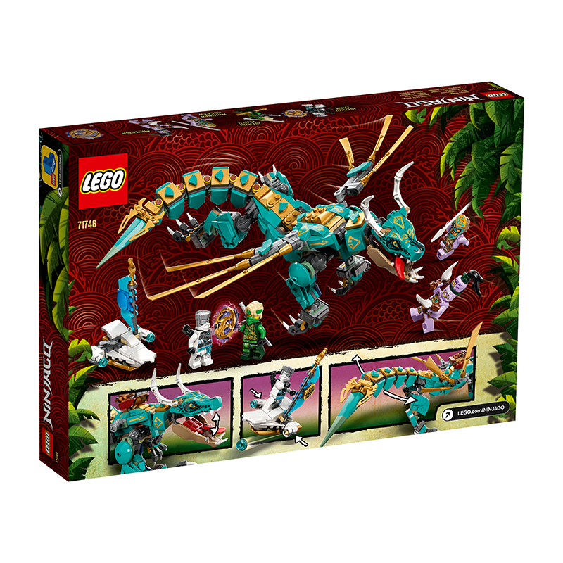 LEGO NINJAGO 71746 Rồng Thần Jungle Của Lloyd (506 chi tiết)