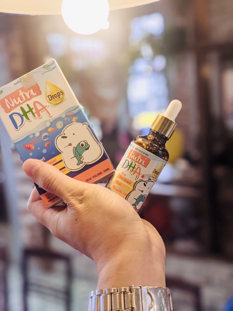 Nutri DHA Drop (50 ml) dạng giọt cho bé