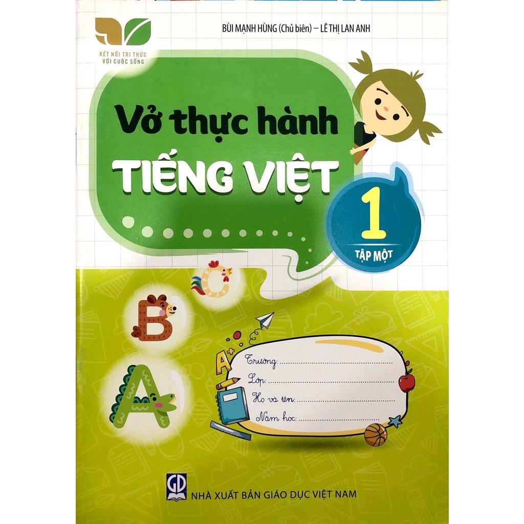 Sách - Combo 2 cuốn Vở thực hành Tiếng Việt lớp 1 ( Kết nối tri thức với cuộc sống )