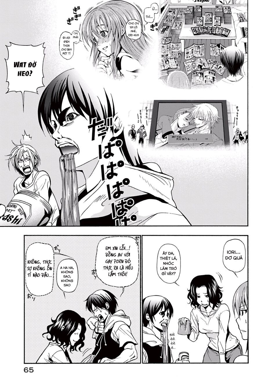cô gái thích lặn - grand blue chapter 6 19