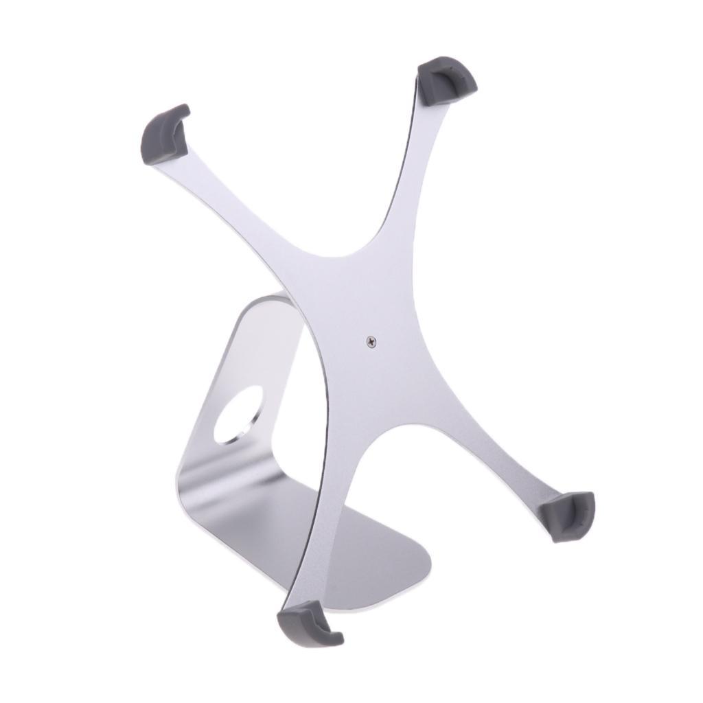 Portable Aluminum Desktop Stand Holder Table Bracket For  Silver