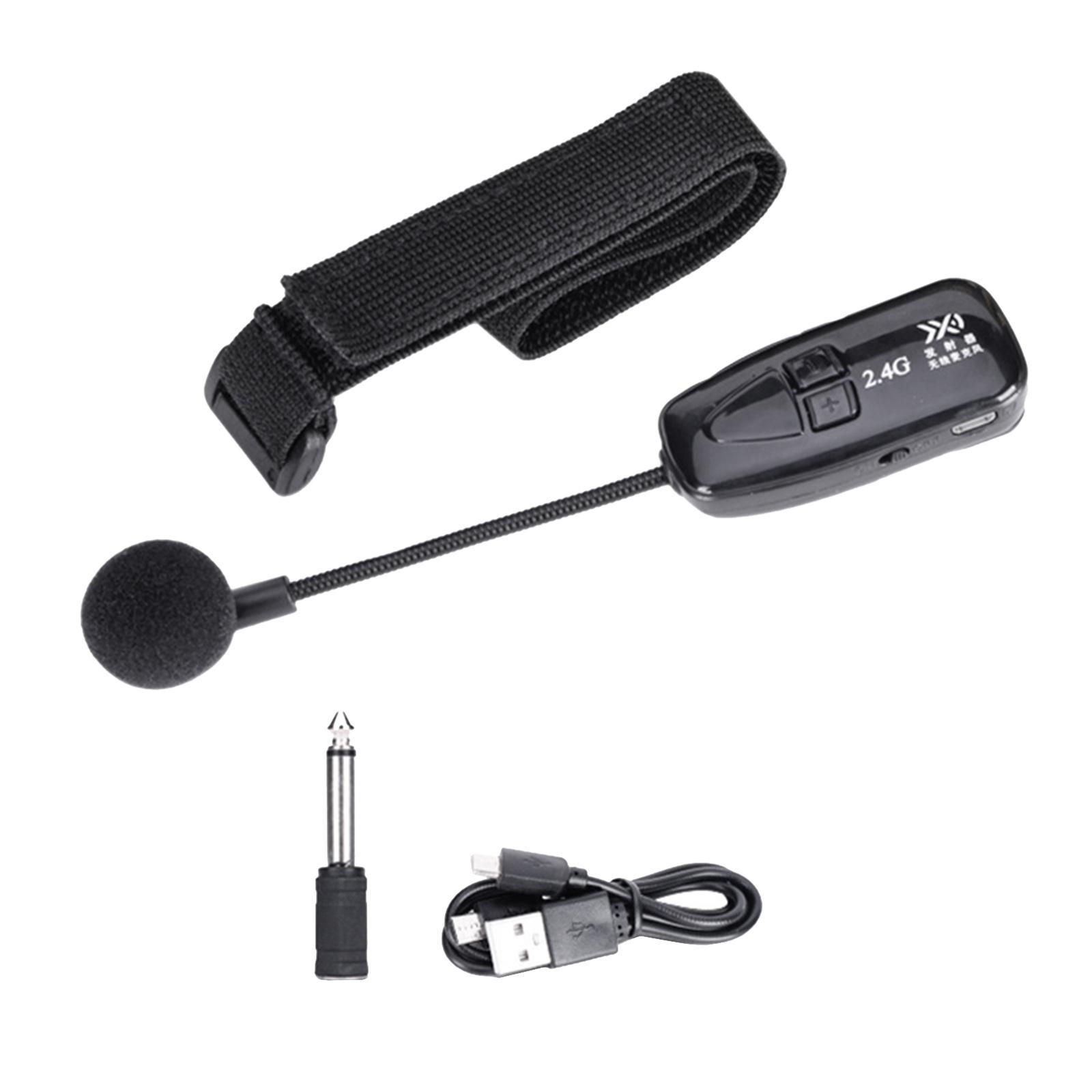2.4G Wireless Microphone Receiver Mic Erhu Microphone for Gaming