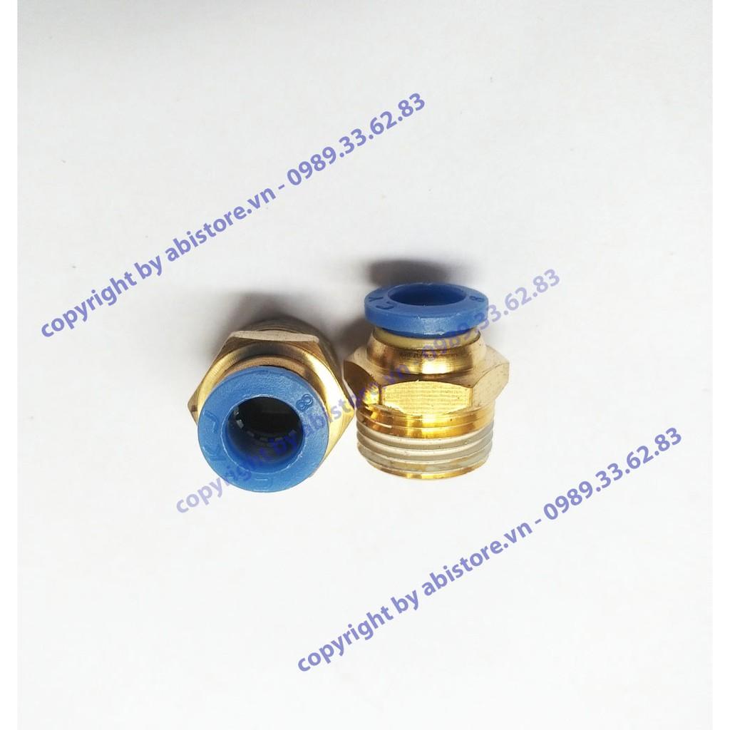 1 CÁI CÚT ĐẦU BƠM CHO DÂY PHUN SƯƠNG 8MM REN 17 HÀNG