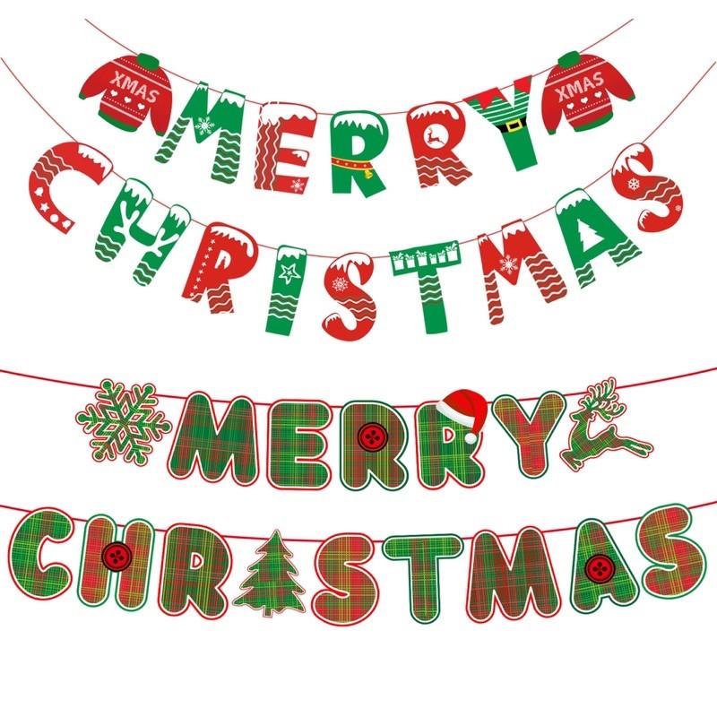 Dây treo trang trí giáng sinh Merry Christmas