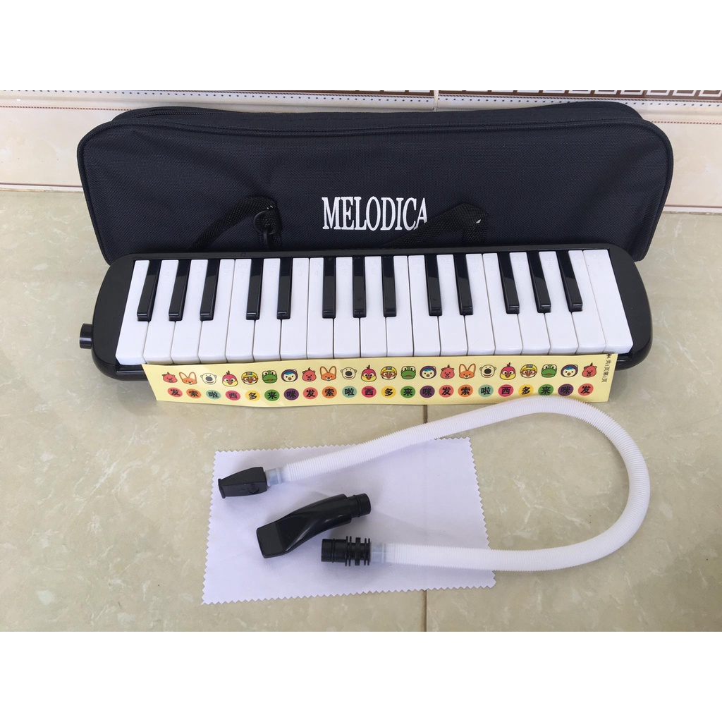 Kèn melodion- Melodica-đàn pianica 32 và 37 phím kèm phụ kiện ,túi đựng, khăn lau hàng cao cấp