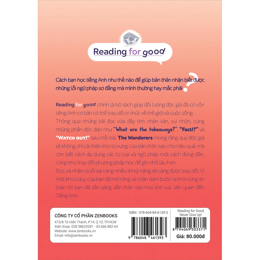 Never Give Up - Reading For Good