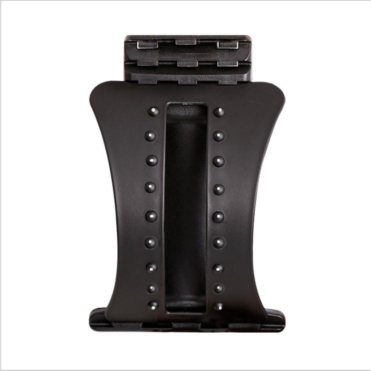 Khung nắn chỉnh cột sống YGW33Black Dụng cụ tập YOGA uốn cong lưng massage bản to 3 nấc điều chỉnh SPORTY