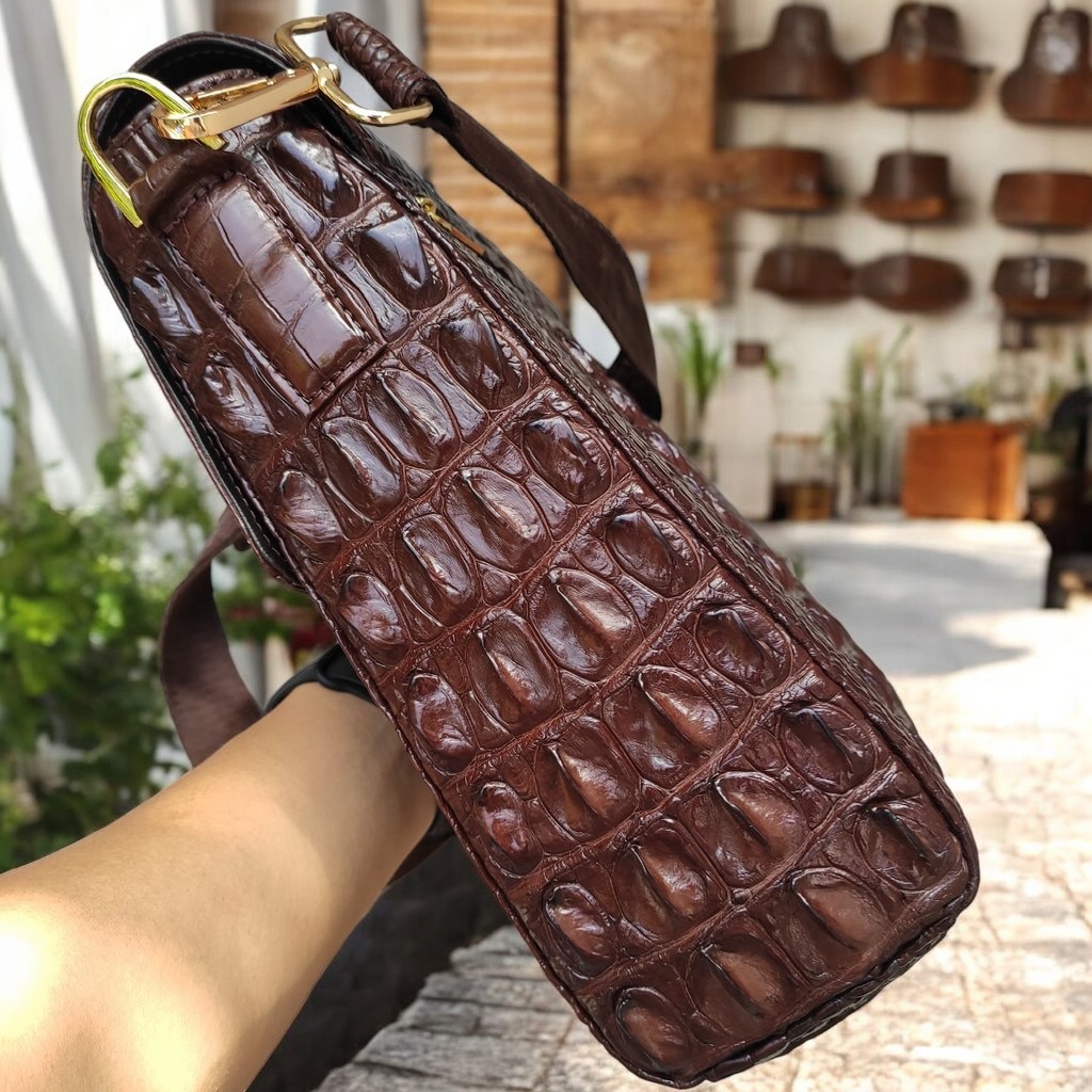 Túi đeo chéo nam DA CÁ SẤU SANG TRỌNG